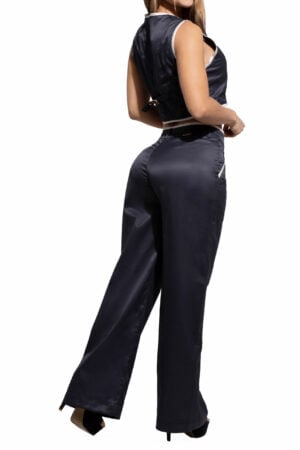 SET CHALECO LEVANTA COLA COLOR NEGRO BOTA ANCHA  – 807931