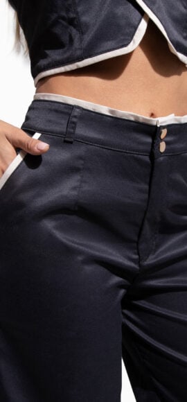 SET CHALECO LEVANTA COLA COLOR NEGRO BOTA ANCHA  – 807931